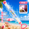 WaterGuard™ Fireworks Edition Water Soaker – Summer Pool & Beach Water Blaster Pink