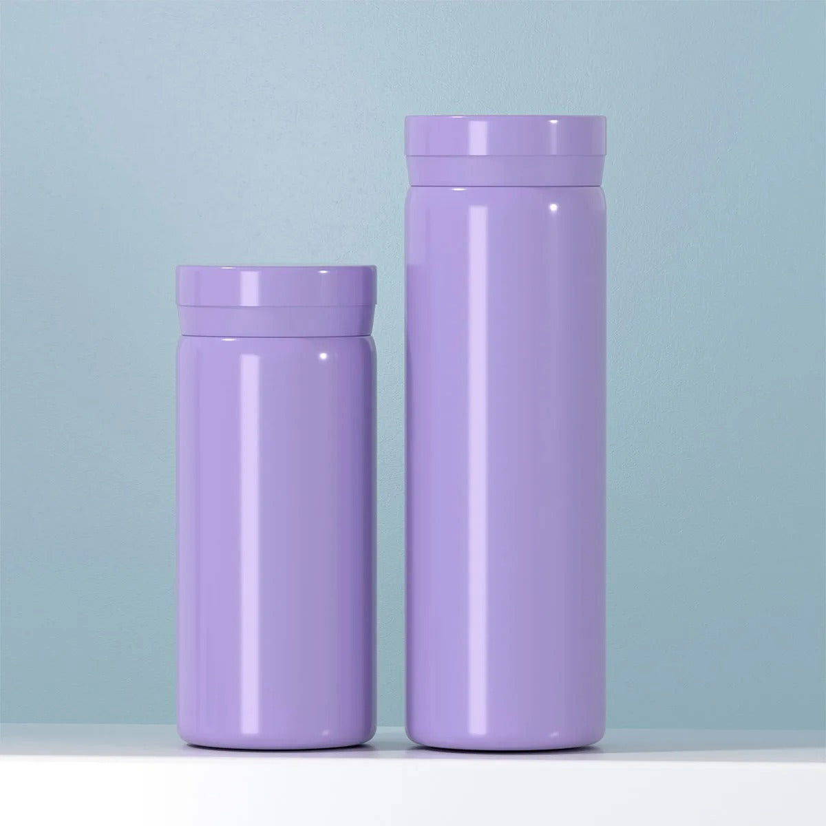 WaterGuard™ Pocket Thermos – 300ML Stainless Steel Insulated Bottle Keeps Drinks Hot or Cold for Hours