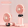 Cheery Blossom WaterGuard™ Foldable Handheld Fan – 5-Speed USB Rechargeable Cooling Fan with Phone Stand & LED Display (Copy)