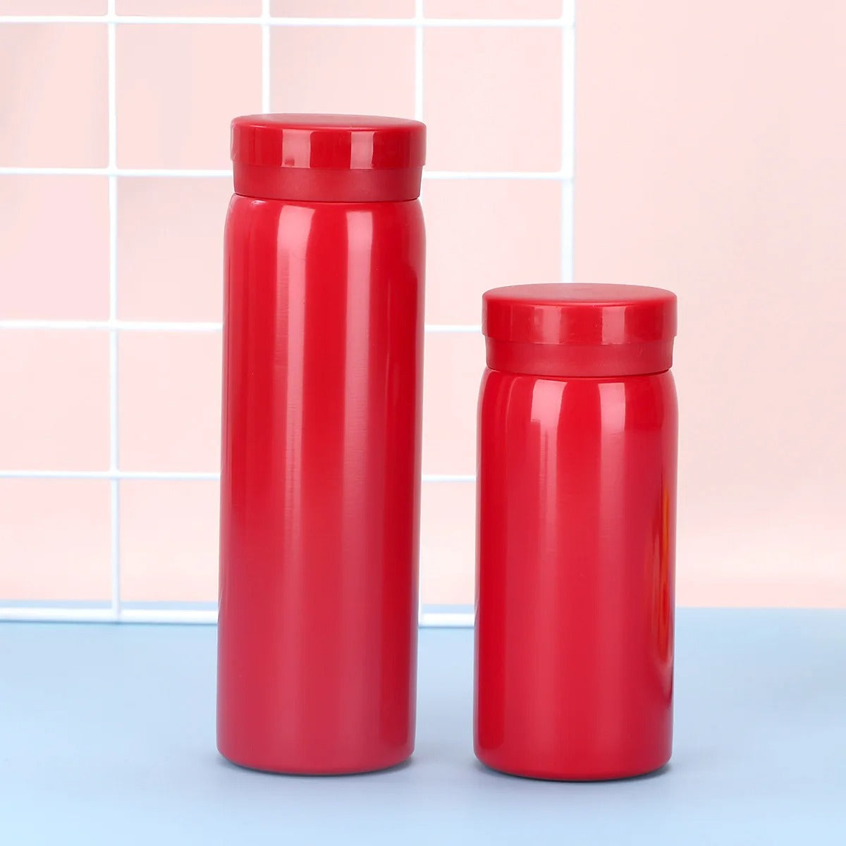 WaterGuard™ Pocket Thermos – 300ML Stainless Steel Insulated Bottle Keeps Drinks Hot or Cold for Hours